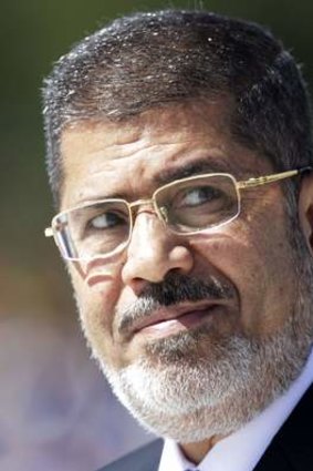 Egypt's deposed President Mohamed Mursi.
