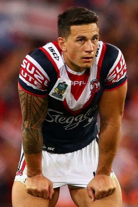 Go-to man: Sydney Roosters' Sonny Bill Williams.
