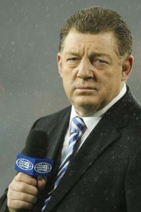 "We'll be right mate. Those things hardly ever come down": Phil Gould's comforting words to fellow commentator Ray Warren.