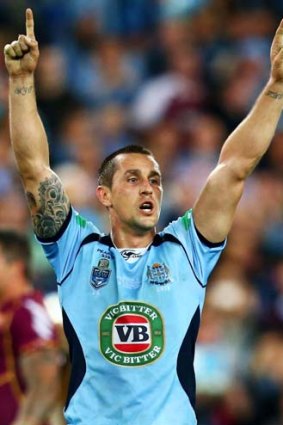 Moment of truth: Mitchell Pearce is the key to NSW chances of winning Wednesday night's decider.