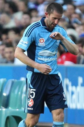"They haven't spoken to me about next year so I'm not quite sure what's happening and where I'll be next season, whether it be here or somewhere else" ... Sydney FC captain Terry McFlynn.