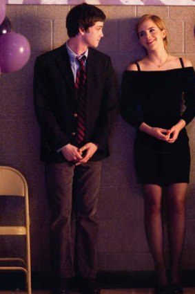 Emma Watson and Logan Lerman in <em>The Perks of Being a Wallflower</em>.