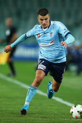 Terry Antonis of the Sky Blues.