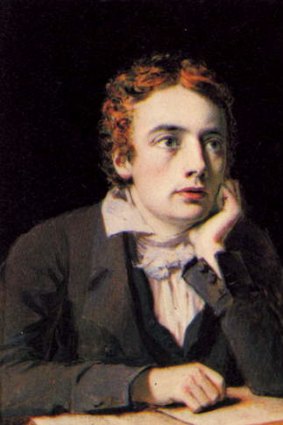 John Keats by Joseph Severn, his companion at the end of his short life.
