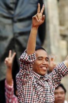 The Indonesian president-elect says when he met roadblocks as governor he took his case direct to the people.