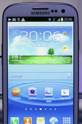 The Galaxy S III.