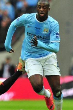 Desire questioned: Manchester City midfielder Yaya Toure.