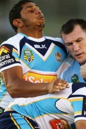 Taking the foot off the pedal: Gallen is worried about the Sharks' attitude.