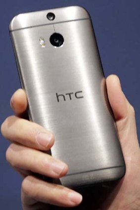 The HTC One (M8) features a metal finish.