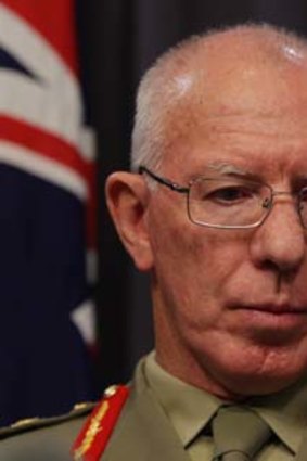 Vision ... the Chief of the Defence Force, General David Hurley.