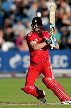 Jos Buttler guided England to victory.