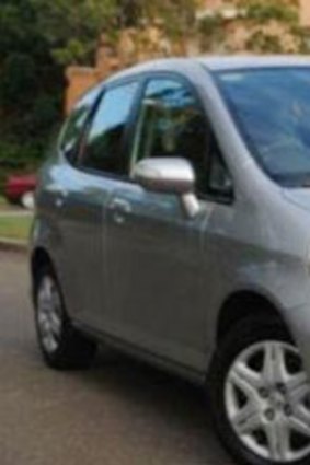 Police are looking for a Honda Jazz, similar to this one.
