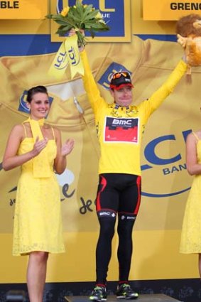 Surprise winner ...  could Cadel Evans be awarded the 2004 Tour?