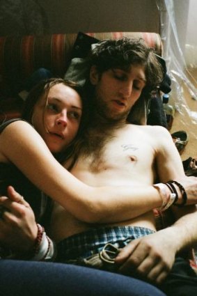 <i>Heaven Knows What</i> was shot outdoors during a freezing New York winter.