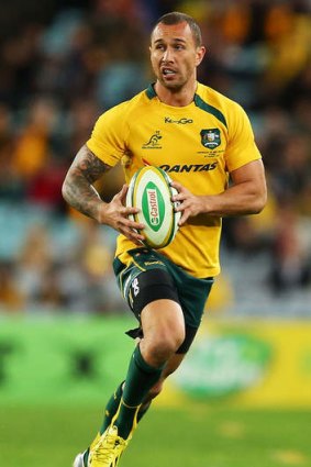 Booed: Quade Cooper expects a hostile reception.