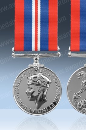 The 1939-1945 War Medal stolen from Ken Handford's home.