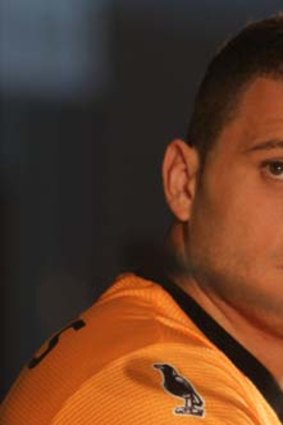Robbie Farah ... in the Wests Tigers 2010 jersey that displayed the magpie in question.