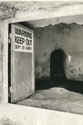 Middle Head gun tunnels.