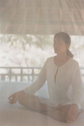 Yoga at the Shambala.