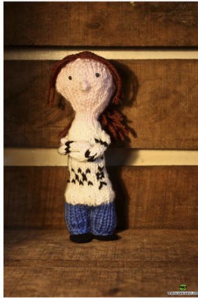 I want Scandi … a Sarah Lund doll made using <i>The Killing Handbook</i>.