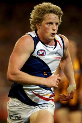 Rory Sloane kicked a goal which was reviewed and then adjudged a behind.
