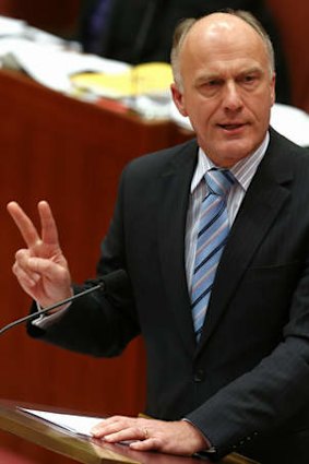 Two job applications a day - one in the morning, one in the afternoon: Employment Minister Eric Abetz