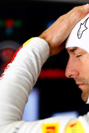 Early exit: Australia's Mark Webber was forced to retire after damaging his car in the Chinese Grand Prix.