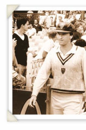 Mark and Steve Waugh back in 1985.