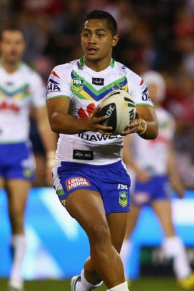 Raiders youngster Anthony Milford.