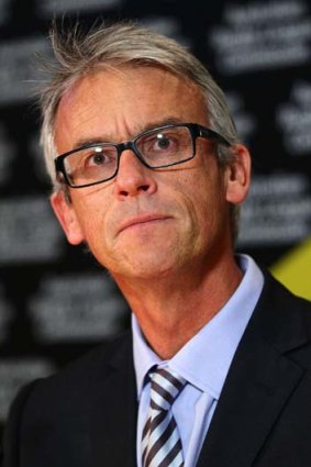 How things change ... David Gallop will not be in attendance at tonight's Origin clash.
