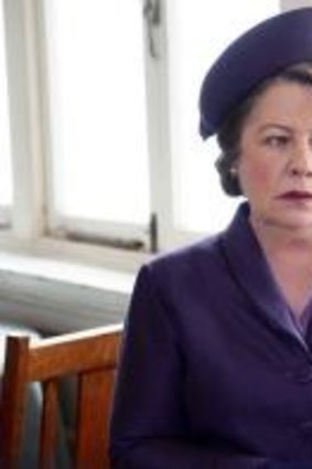 Attacking bigotry and intolerance: Noni Hazlehurst as Elizabeth Bligh in <i>A Place To Call Home</i>.