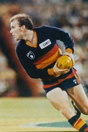 Andrew Jarman was part of the Crows' AFL debut.