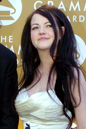 The heart of the group ... Meg White.