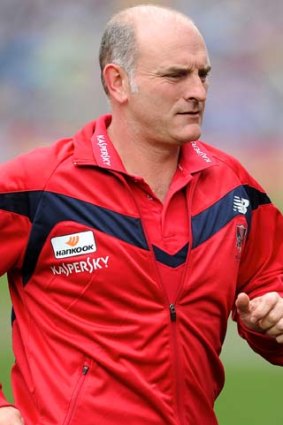 Facing three allegations ... former Melbourne coach Dean Bailey.