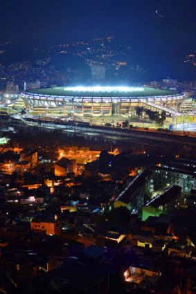 The Maracana Stadium in Rio de Janiero will host the World Cup final on July 13.