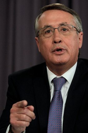 Wayne Swan has presented a bill that offers tightly defined benefits to the opposition of the day.