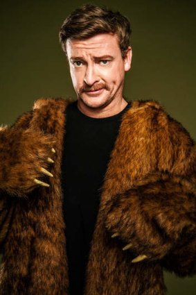 Sounding off: Rhys Darby calls on 'world famous' vocal effects to round out his stories.