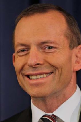 Opposition Leader Tony Abbott.