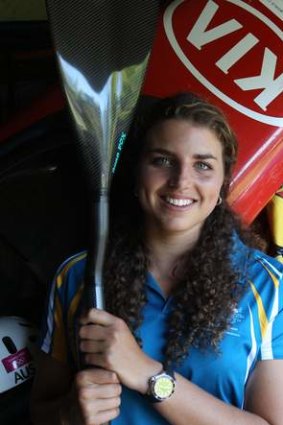 World Champion white water kayaker Jessica Fox.