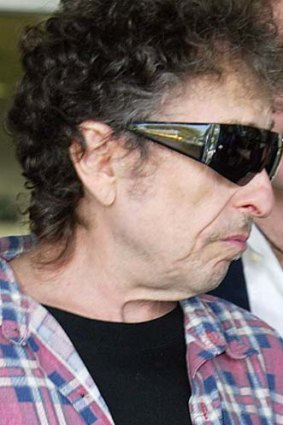 Bob Dylan . . . plans for an extra show at Byron Bay Bluesfest in jeopardy.