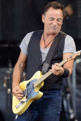 The Boss: Bruce Springsteen.