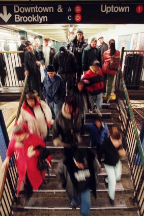 "Subways are like mobile emergency wards in crisis, with passengers waiting in lines like patients, waiting for a doctor who never appears."