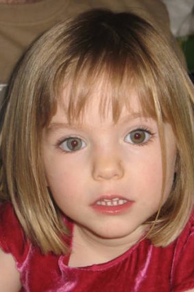 Missing: Madeleine McCann at the age of three. She disappeared a year later.