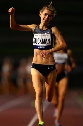 Zoe Buckman is happy to admit she's aiming for a podium finish at the Glasgow Commonwealth Games.