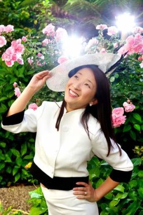 Lisa Xu's two-piece Derby day suit cost her a miserly $100.