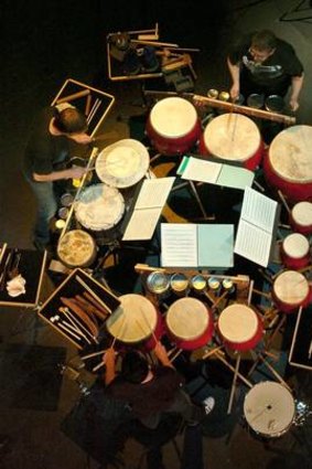 Canberra percussion group Drumatix.