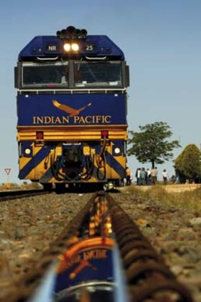Indian Pacific train. 