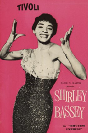 Typical of the Tivoli's post-war programs is this one for Shirley Bassey's first tour in 1958. It's a prized item among collectors.