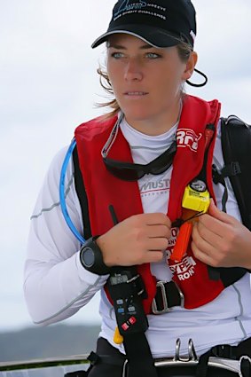 Champion windsurfer Allison Shreeve is aiming to become the first woman to cross the Bass Strait.