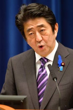 To visit Australia: Japanese Prime Minister Shinzo Abe.